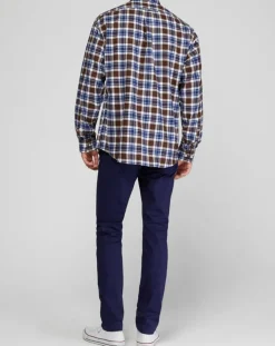 Homme Arrow Chemises^Chemise Comfort Fit Pb à carreaux Bucheron marron/bleu/blanc