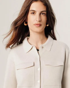 Chemise Concepcion poches poitrine blanc écru-Rodier Hot