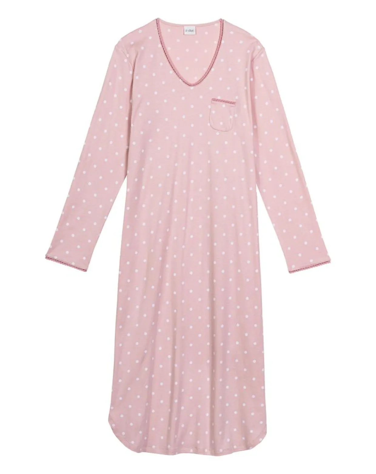 Chemise de nuit Chamade blush-Le Chat