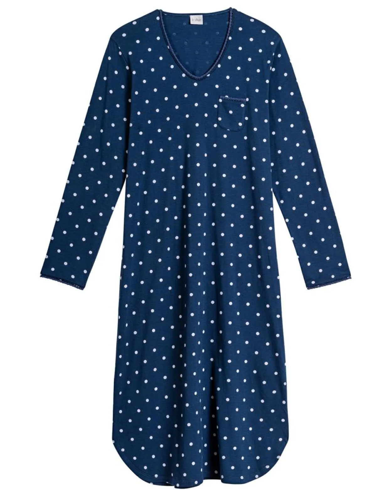Chemise de nuit Chamade prusse-Le Chat Discount
