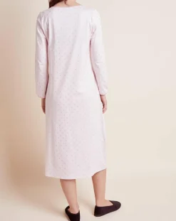 Femme Le Chat Lingerie, Nuit^Chemise de nuit imprimée Caline rose