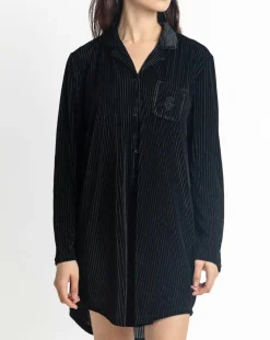 Chemise de Nuit noire-Admas Classic Best