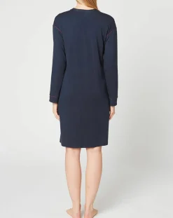 Chemise de nuit Slow bleu marine-Le Chat Discount