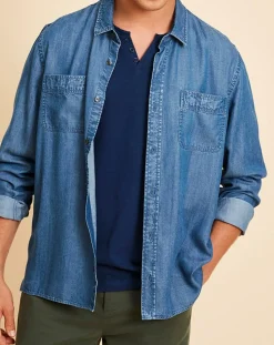 Homme Harris Wilson Chemises^Chemise Delio chambray