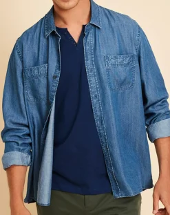 Homme Harris Wilson Chemises^Chemise Delio chambray