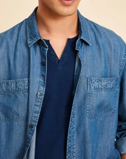 Homme Harris Wilson Chemises^Chemise Delio chambray