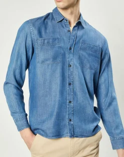Homme Harris Wilson Chemises^Chemise Delio chambray