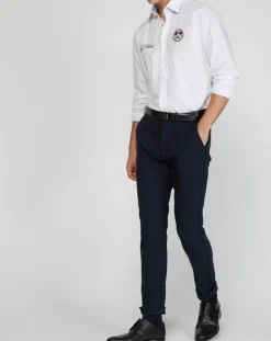 Homme North Sails Chemises^Chemise droite Popeline blanche