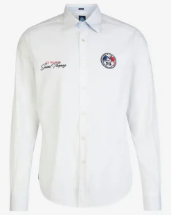 Homme North Sails Chemises^Chemise droite Popeline blanche