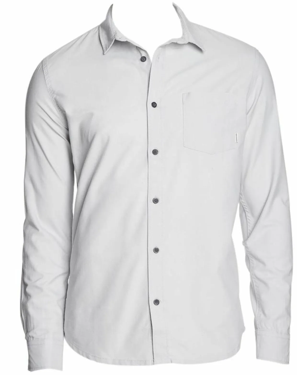 Homme Quiksilver Chemises^Chemise droite Straight Up gris clair