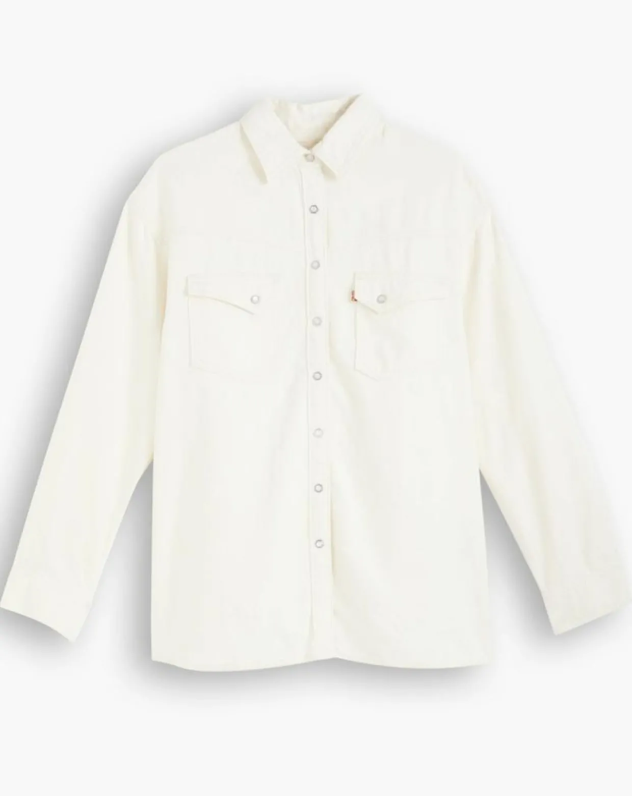 Femme Levi's® Chemises^Chemise en Coton & Chanvre Dorsey XL oversize Western écrue