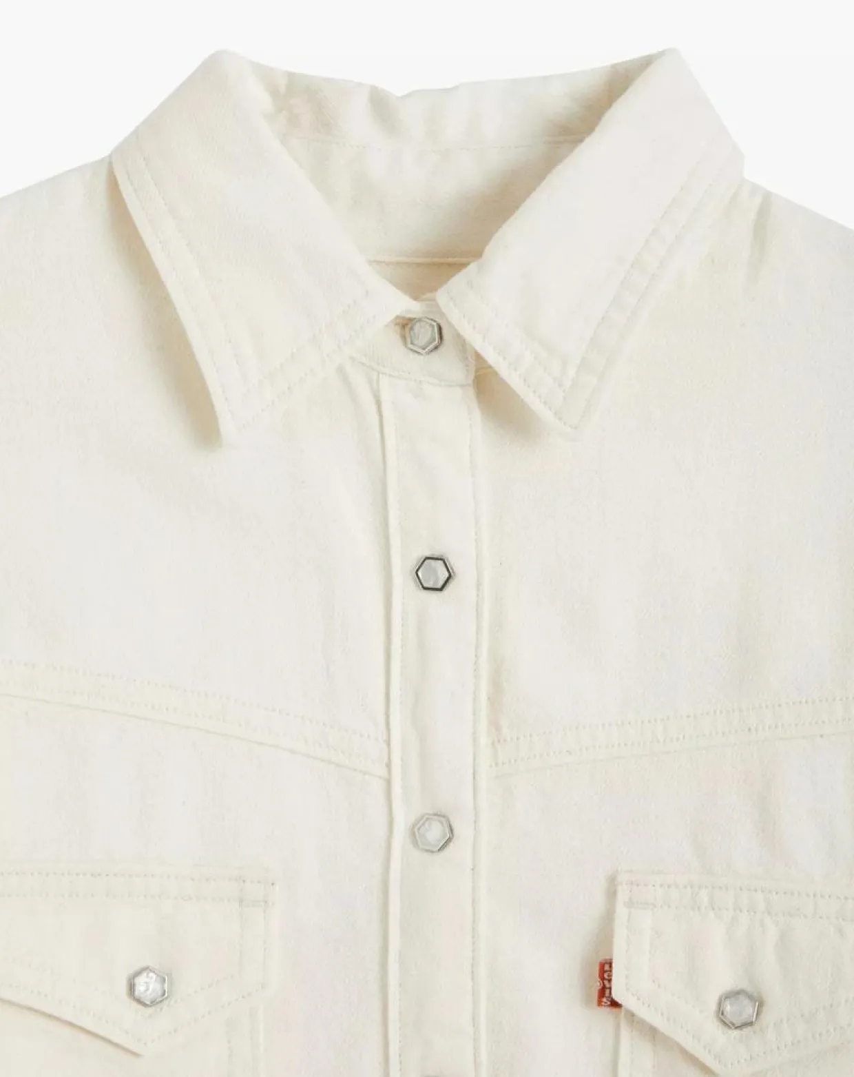Femme Levi's® Chemises^Chemise en Coton & Chanvre Dorsey XL oversize Western écrue