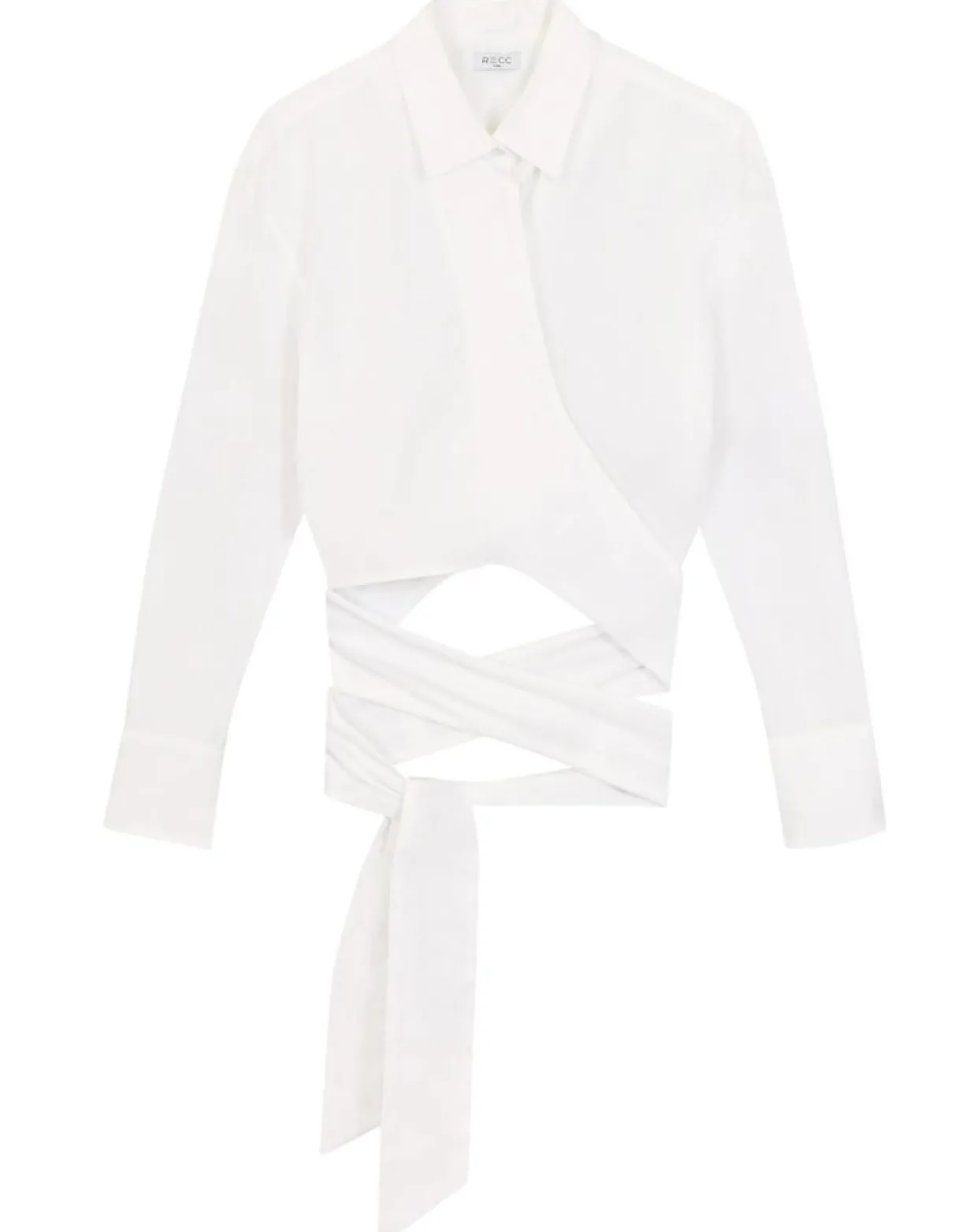 Chemise en Coton à nouer Adi blanche-Recc Hot