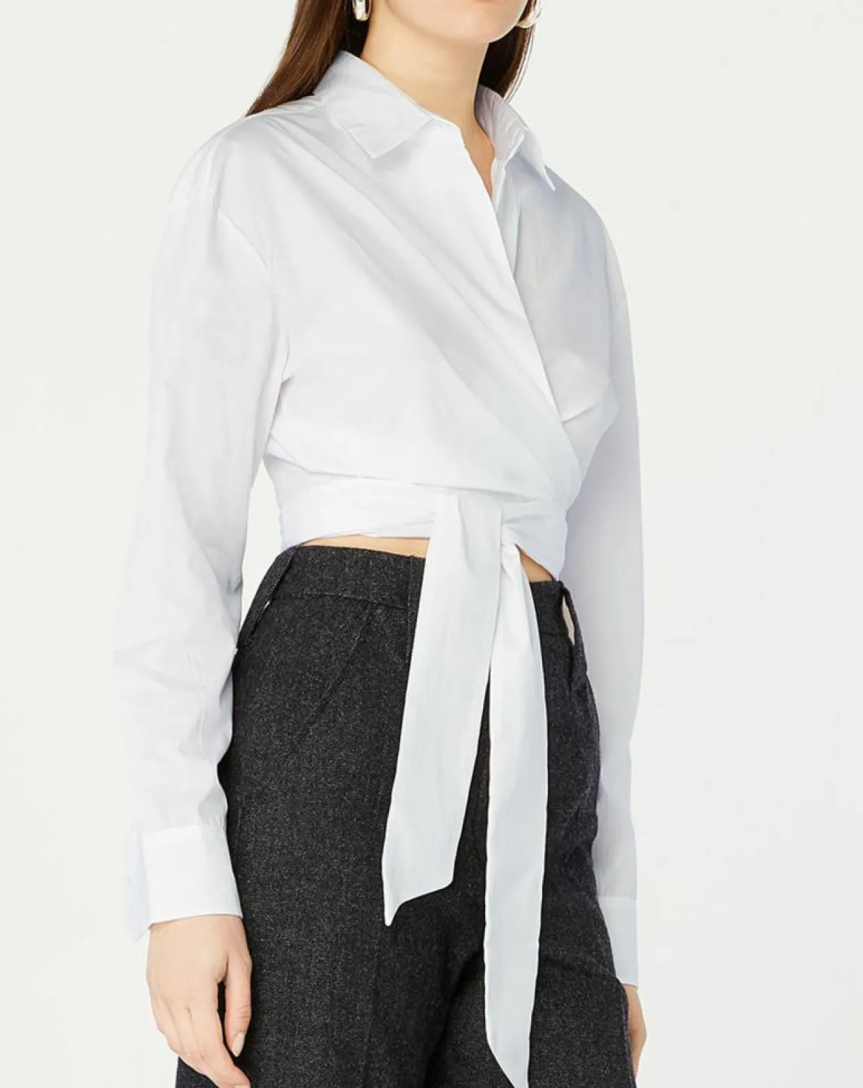 Chemise en Coton à nouer Adi blanche-Recc Hot