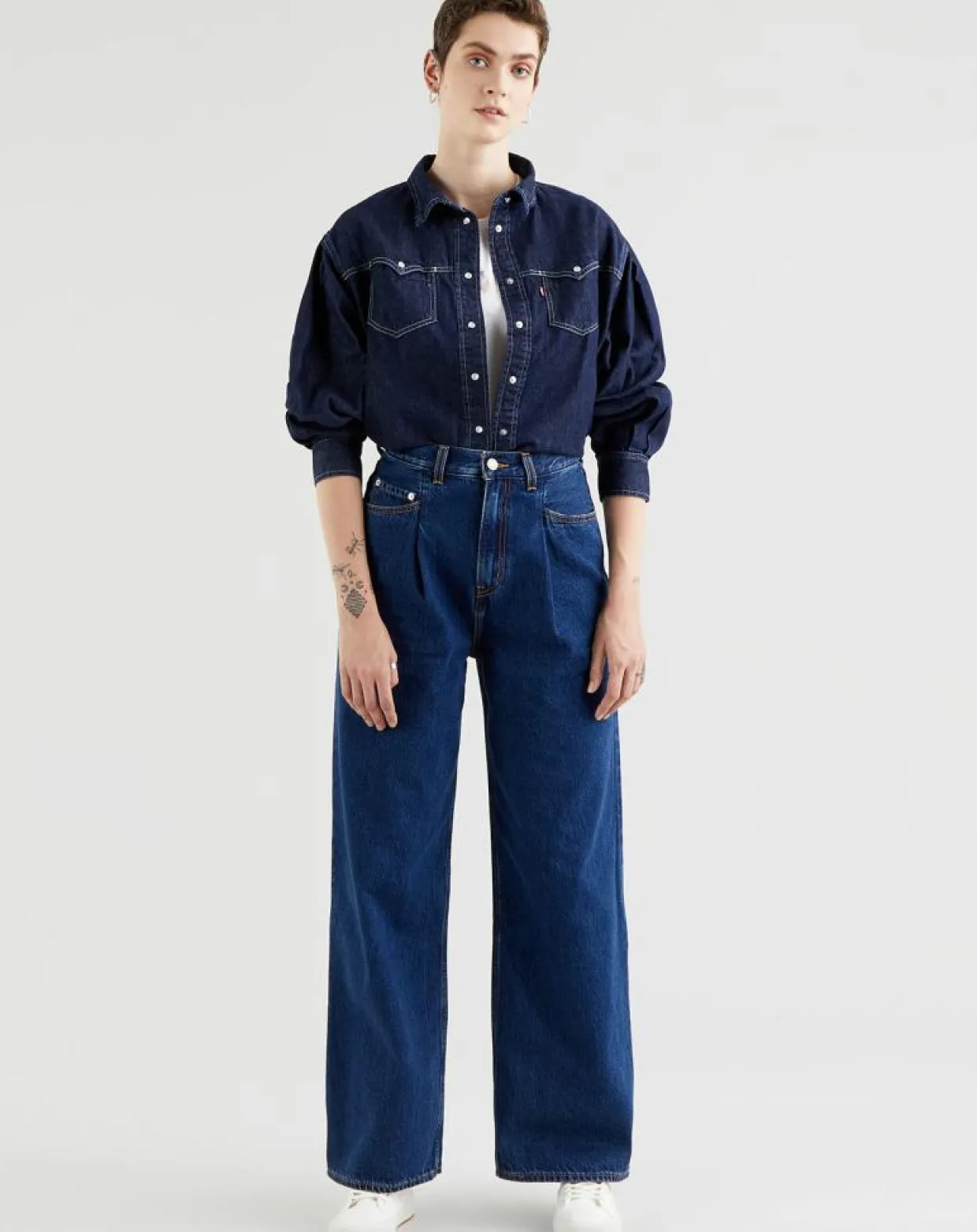 Femme Levi's® Chemises^Chemise en denim Payton Western bleue