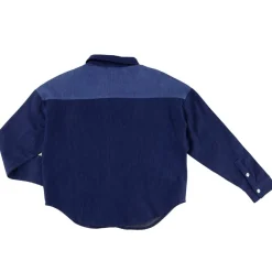Chemise en Jean épais Josy en Coton bio stone-Galeries Lafayette & Kids