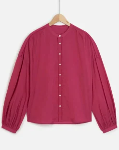 Chemise en Popeline Clarisse groseille-Caroll Best