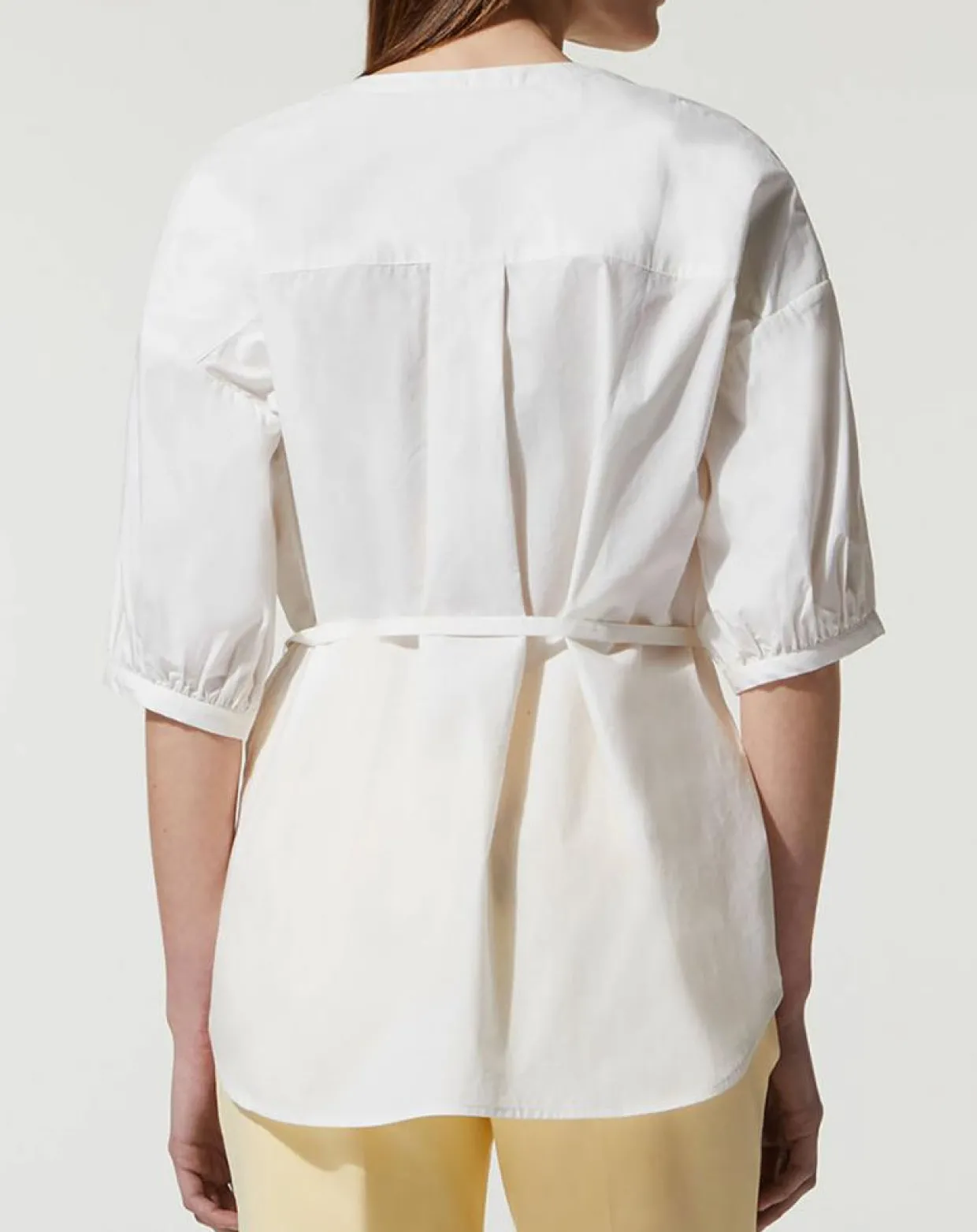 Chemise en Popeline de Coton Bio Misto écrue-Jodhpur Sale