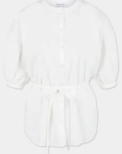Chemise en Popeline de Coton Bio Misto écrue-Jodhpur Sale