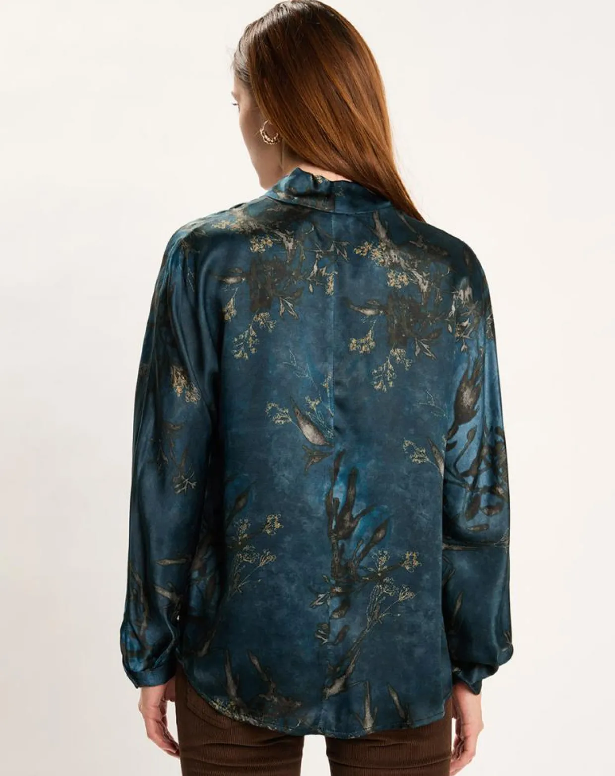 Femme Lauren Vidal Chemises^Chemise en Soie mélangée Moon kyoto
