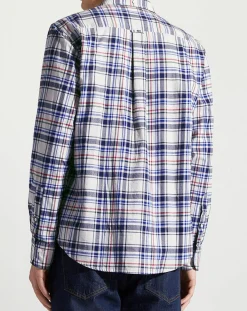 Homme Gant Chemises^Chemise en Twill Regular Fit à carreaux multicolore