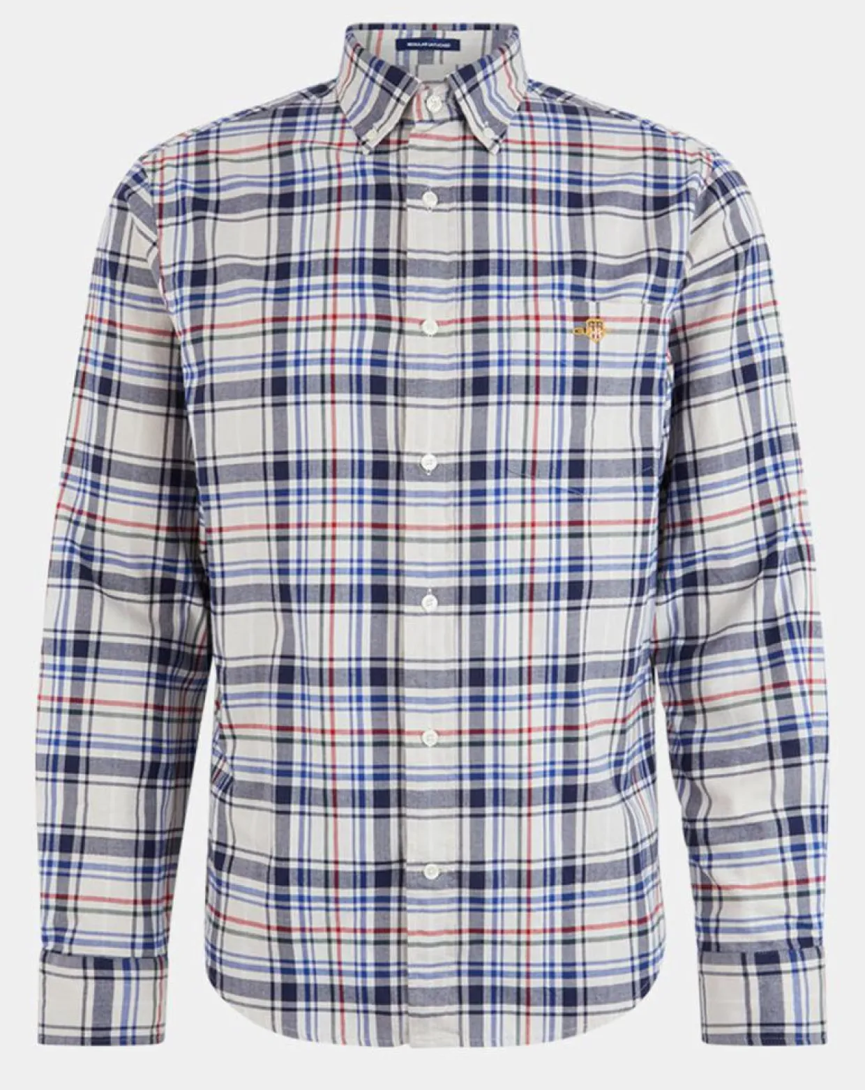 Homme Gant Chemises^Chemise en Twill Regular Fit à carreaux multicolore