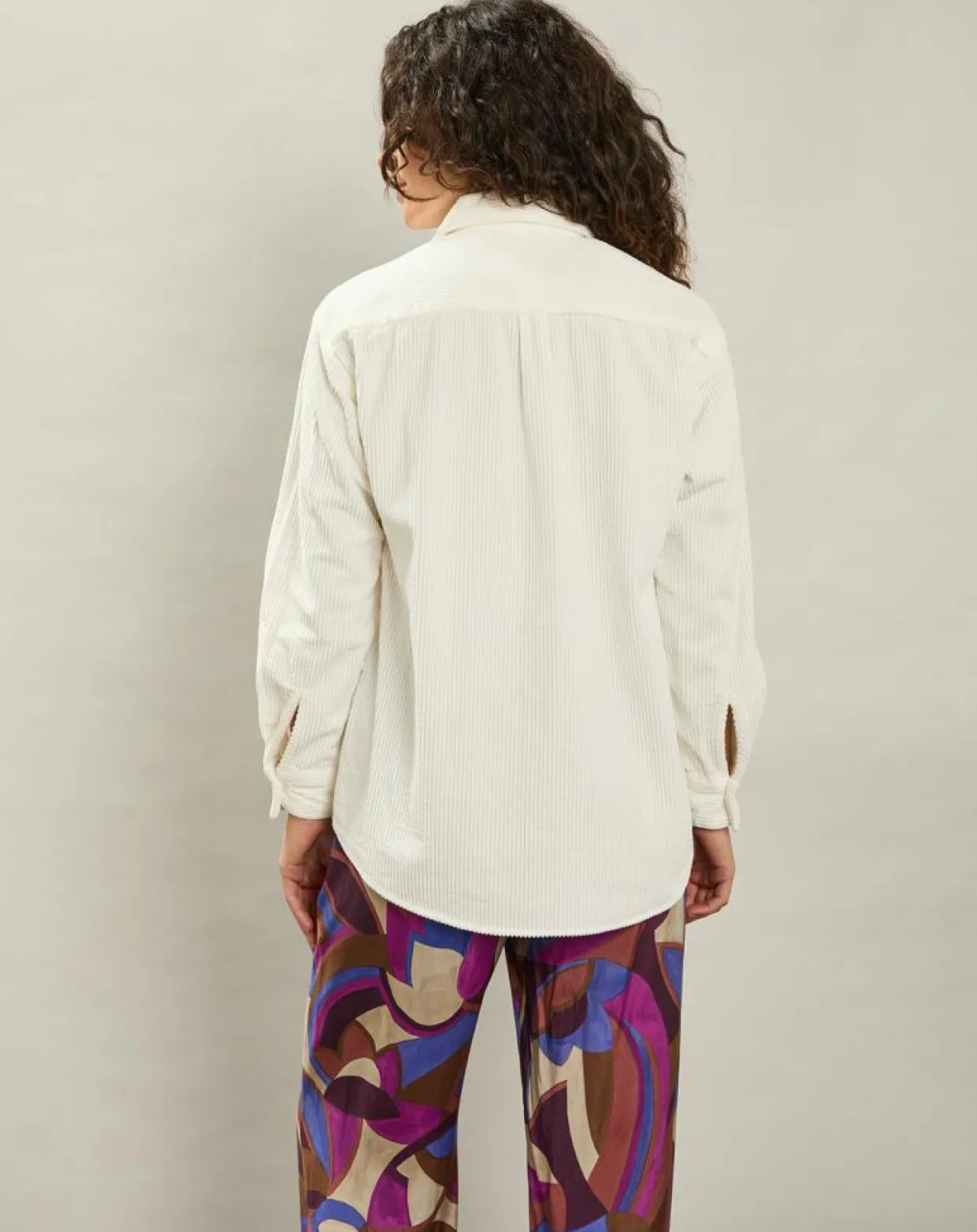 Chemise en Velours côtelé Cinéma milk-Hartford Clearance