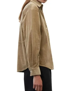 Femme Marc O'Polo Chemises^Chemise en Velours côtelé marron