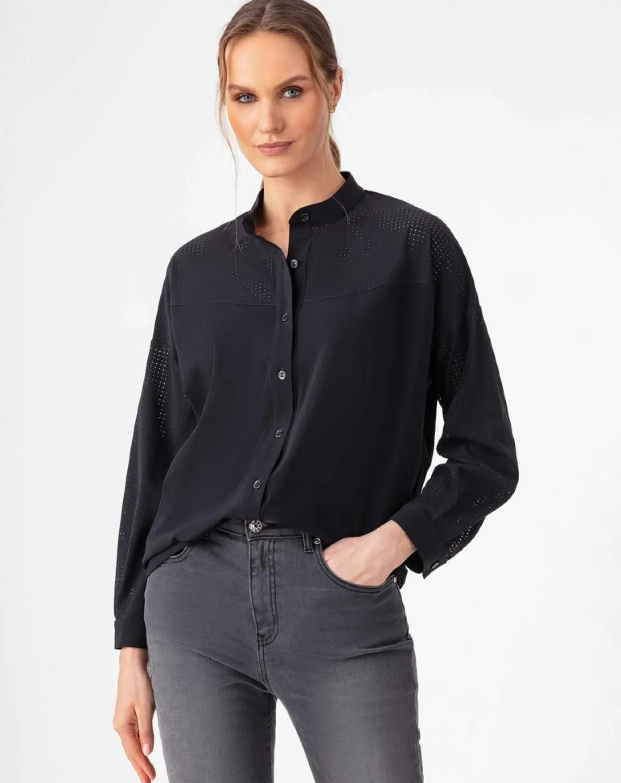 Femme Indies Chemises^Chemise Flossie noire