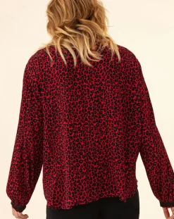 Femme Indies Chemises^Chemise Gael leo rouge