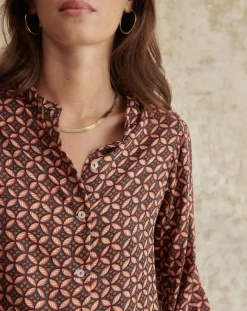 Femme Garance Paris Chemises^Chemise Gelina marron