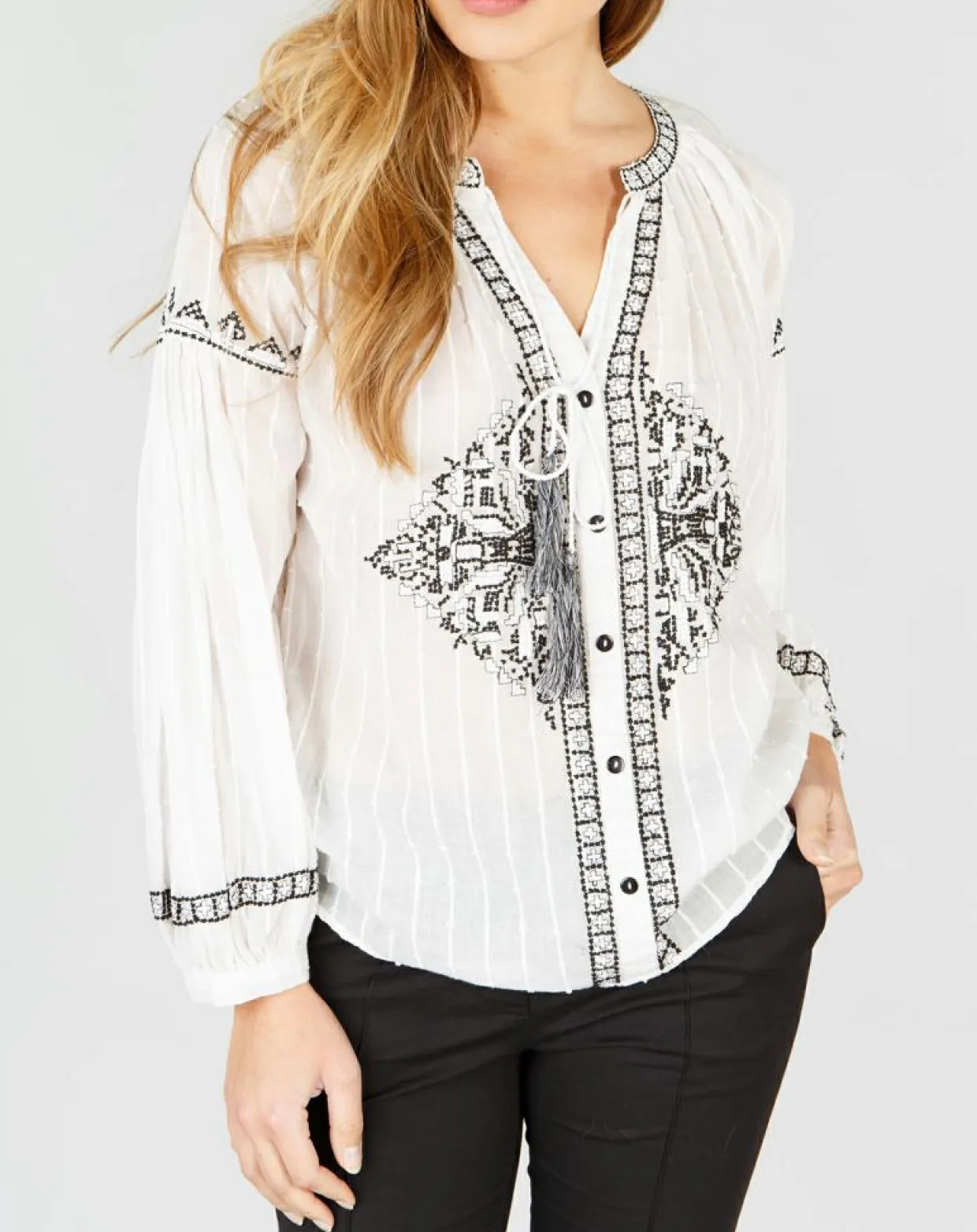 Femme Derhy Chemises^Chemise Havane blanc cassé