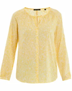 Chemise imprimé floral jaune-Marc O'Polo Best
