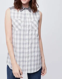 Femme John Galliano Chemises^Chemise imprimé gris/blanc