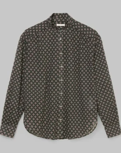 Chemise imprimée all-over multicolore-Marc O'Polo Best