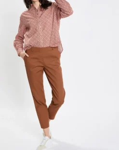 Femme Marc O'Polo Chemises^Chemise imprimée all-over rouge