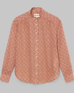 Femme Marc O'Polo Chemises^Chemise imprimée all-over rouge