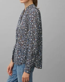 Chemise imprimée floral bleue-Marc O'Polo Best