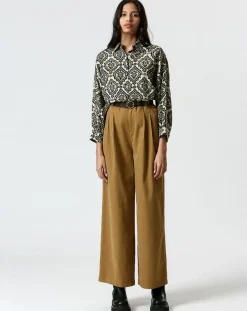 Chemise Inaya beige-The Korner Online