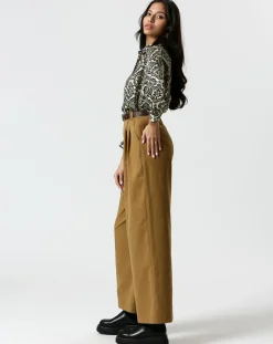 Chemise Inaya beige-The Korner Online