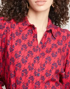 Femme An'ge Chemises^Chemise Karamel rouge