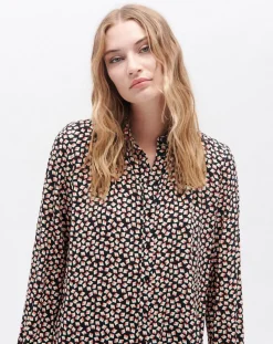 Femme Caroll Chemises^Chemise Katherine imprimée noire