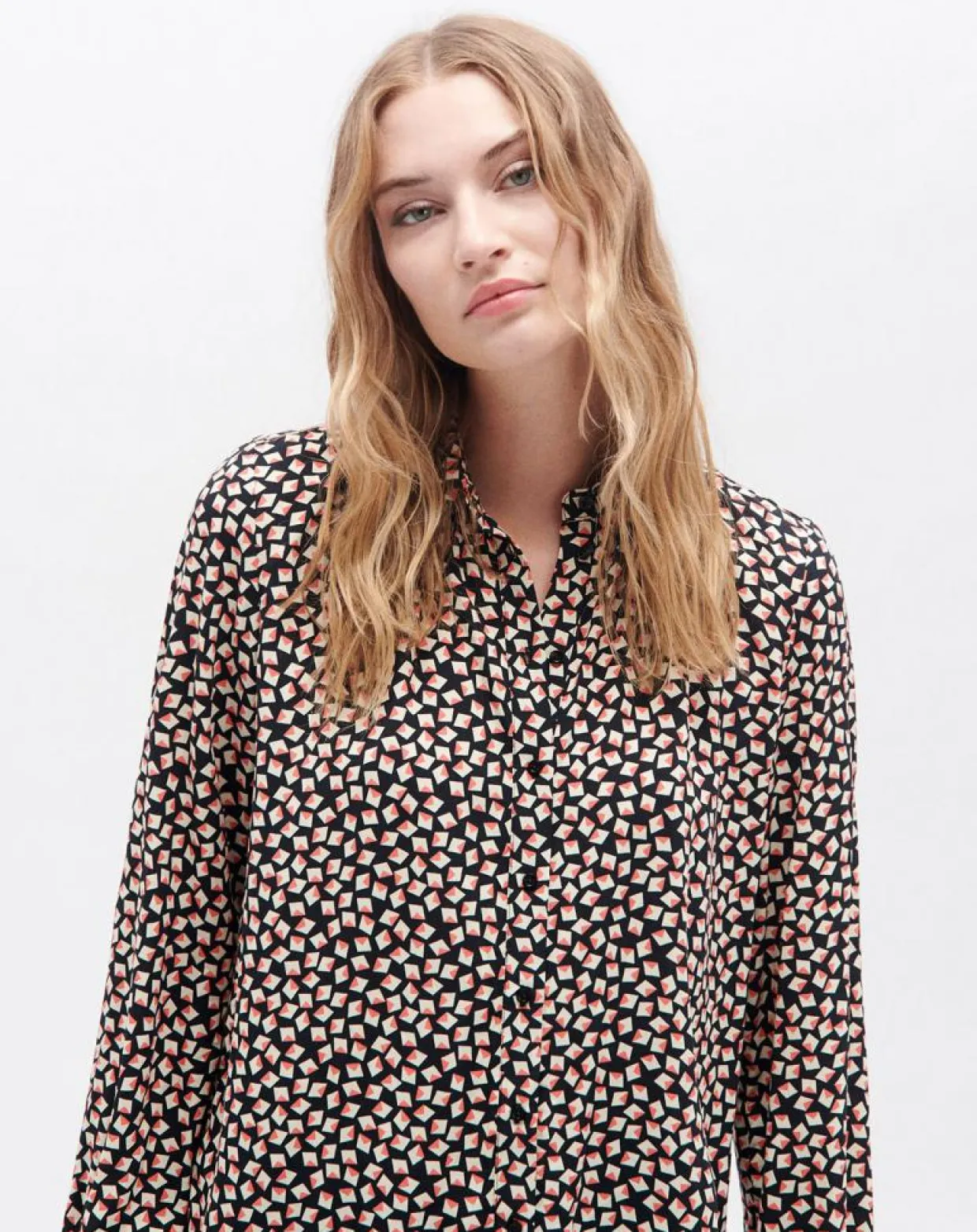Femme Caroll Chemises^Chemise Katherine imprimée noire
