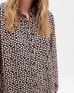 Femme Caroll Chemises^Chemise Katherine imprimée noire