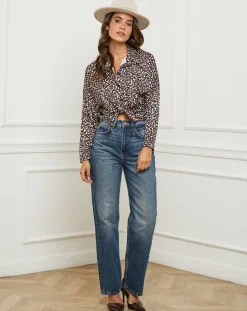 Chemise Leslie choco-L'Armoire de Suzette Online