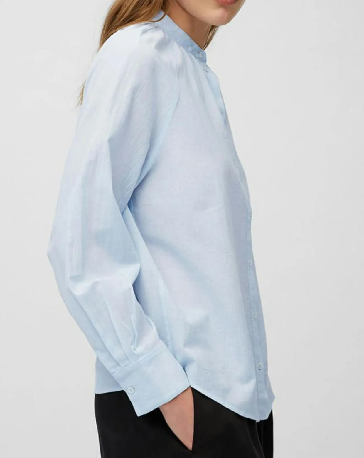 Chemise légère bleu clair-Marc O'Polo Online