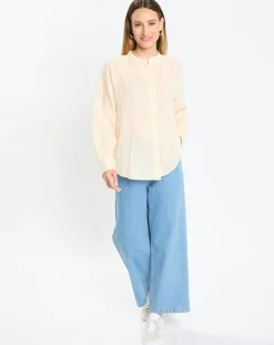 Femme Marc O'Polo Chemises^Chemise légère Fiona jaune