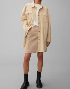 Femme Marc O'Polo Chemises^Chemise longue Overshirt Loose beige