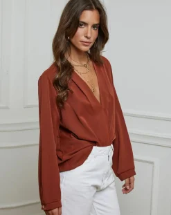 Chemise Louise tabac-Alice & Charlotte Discount
