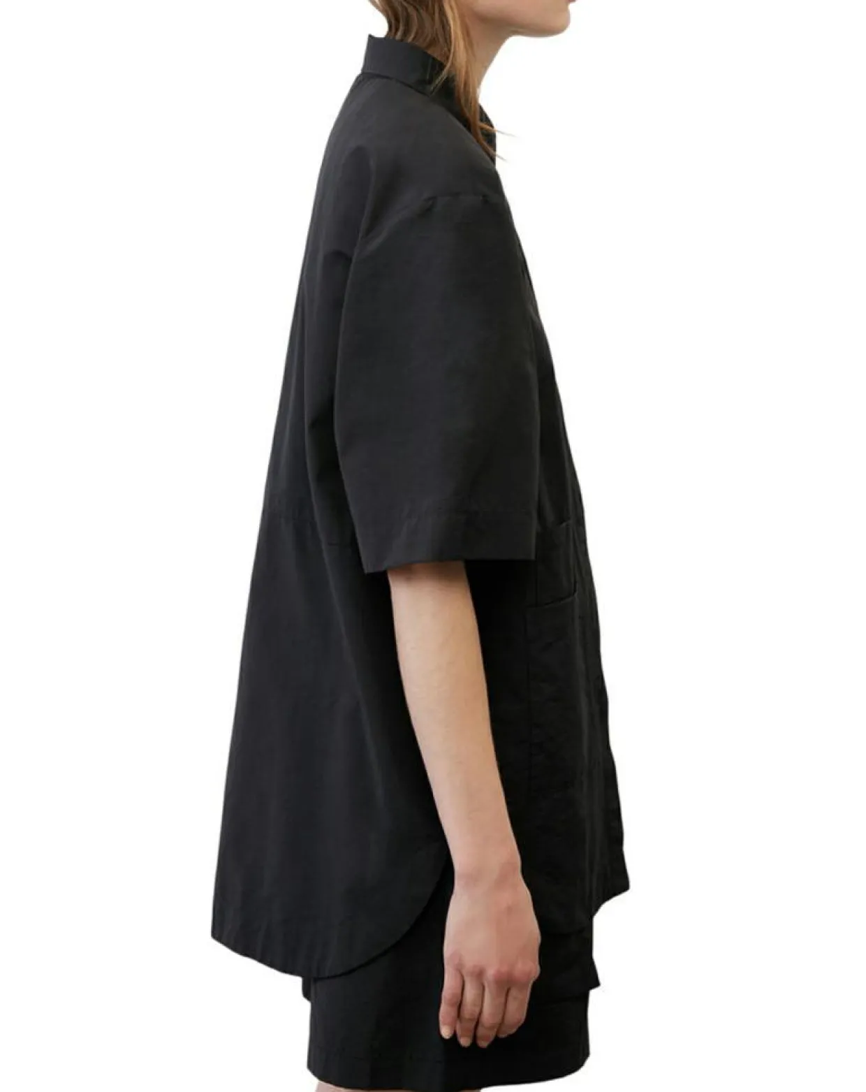Chemise manches larges poches noire-Marc O'Polo Best